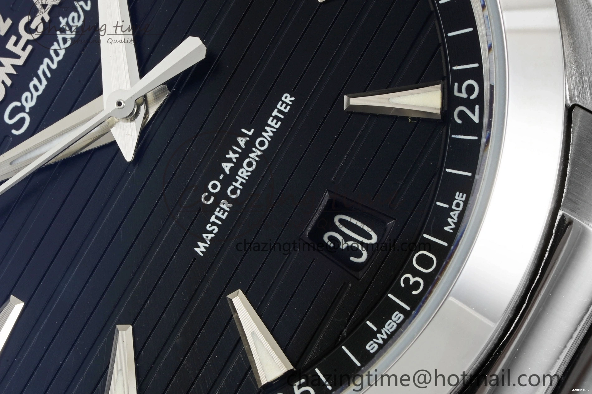 1222 MultiPurpose Aqua Terra 150M SS JQK 1:1 Best Edition Black Dial SS Hand on SS Bracelet A 7833